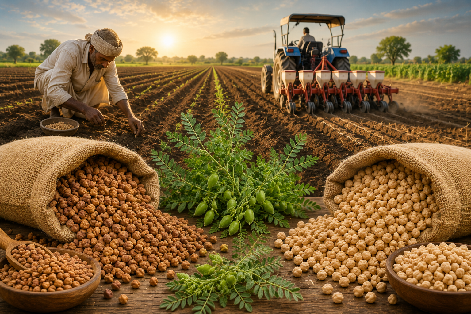 Chickpea Sowing Trends 2026: Sourcing Desi and Kabuli Varieties